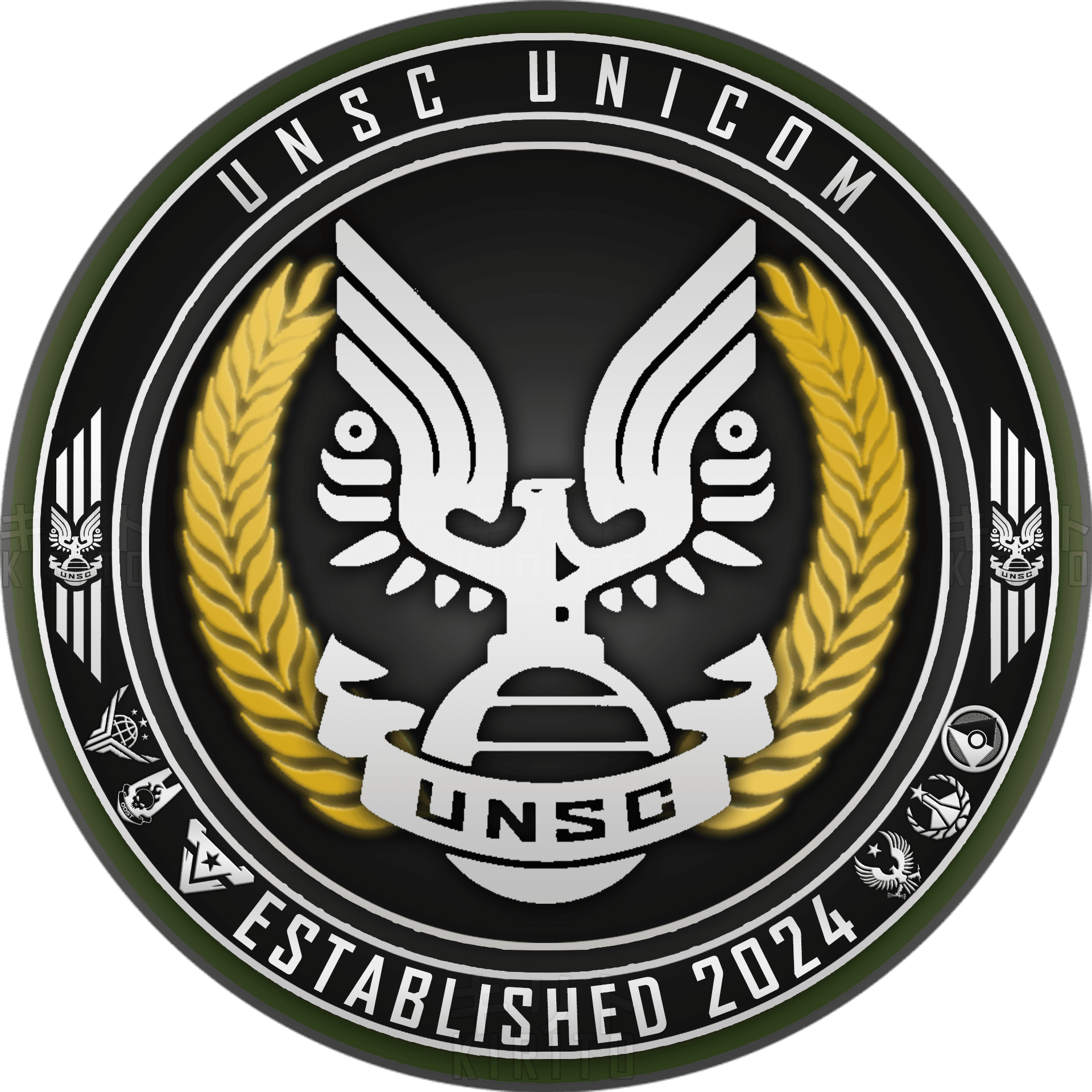 UNSC UNICOM insignia