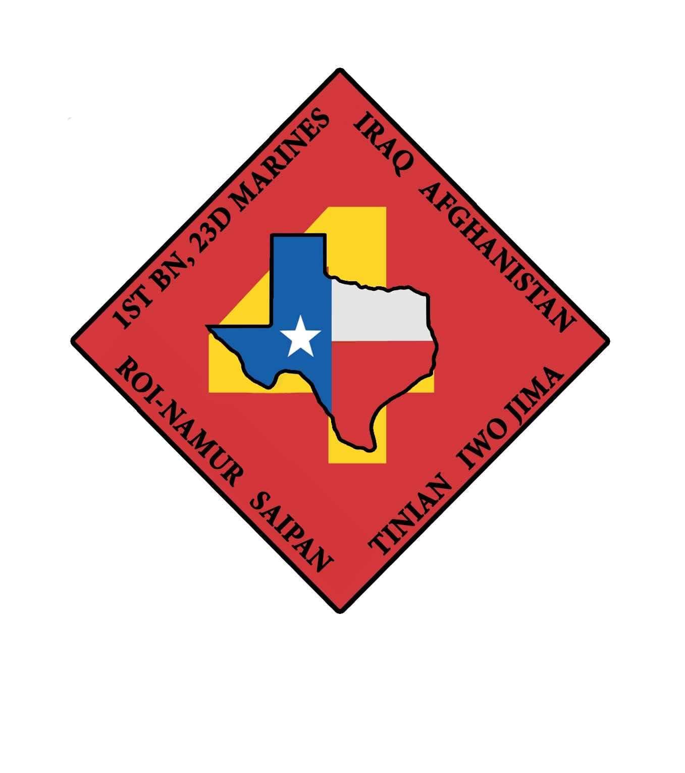 1st Batt, 23rd Marines insignia
