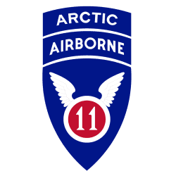 11TH Airborne insignia