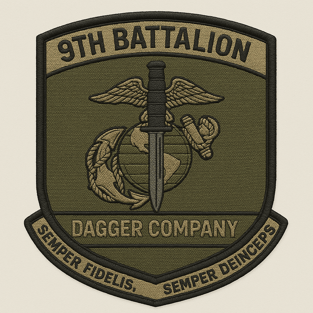 9th Battalion, Dagger Company insignia