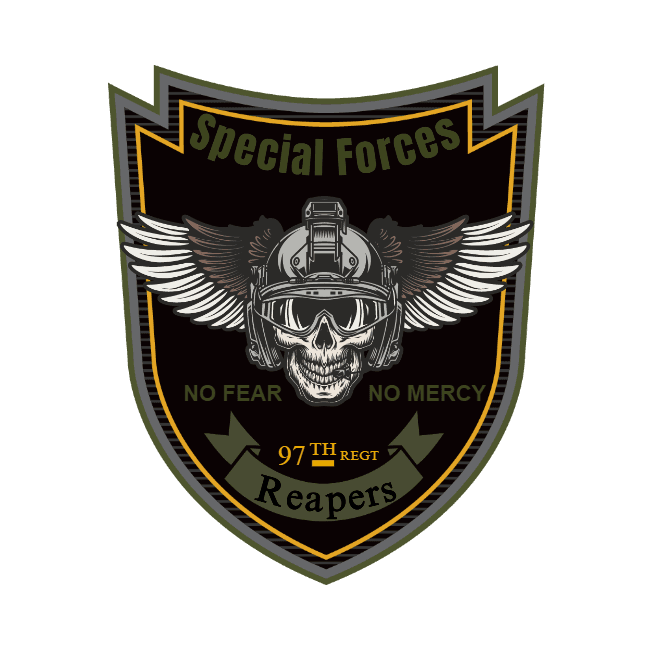 97th Reaper regiment insignia