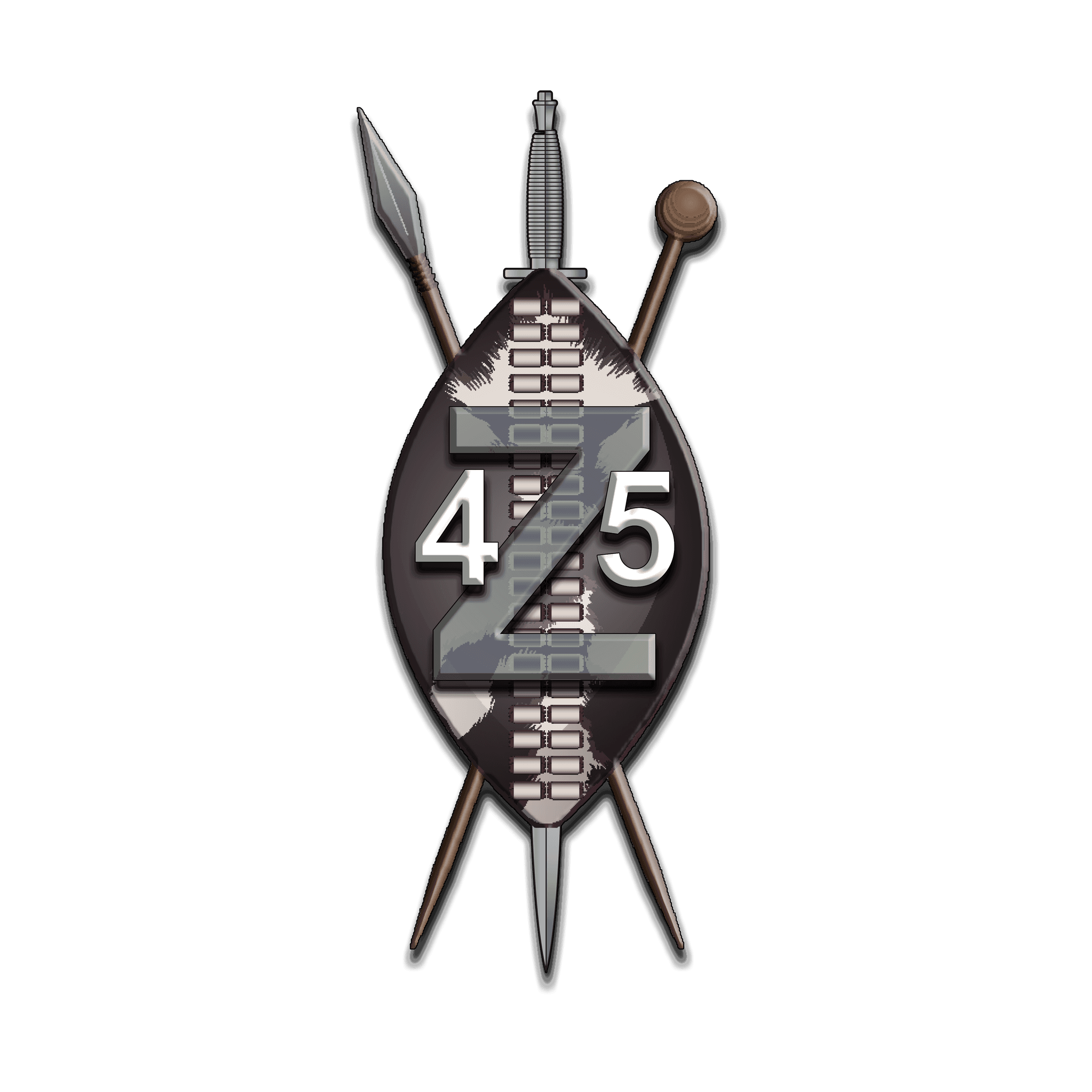 Zulu Company 45 Commando insignia