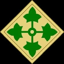 4th Infantry Division. insignia