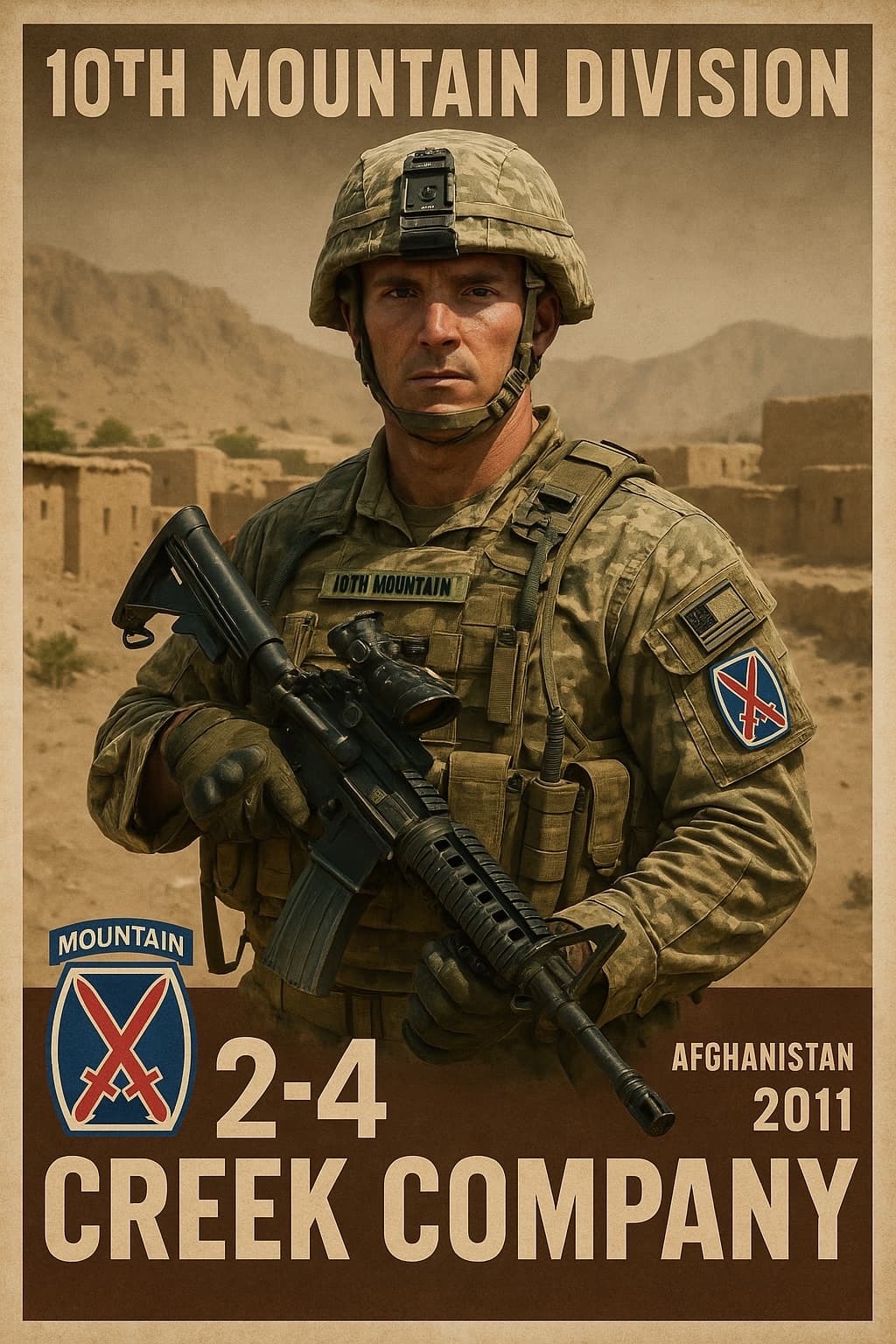 2-4 | Creek Company insignia