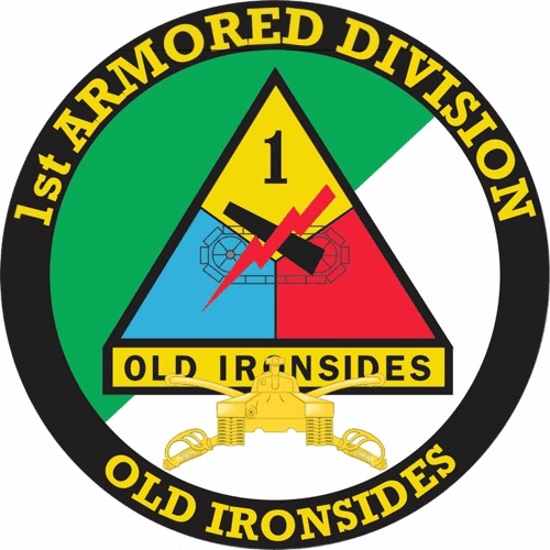 1st Armored Division OMST insignia