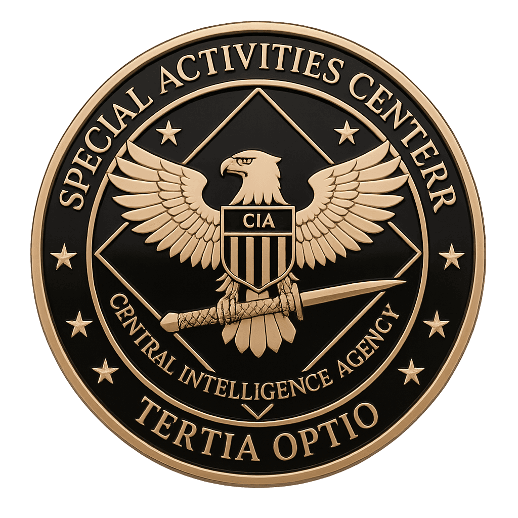 Central Intelligence Agency - Special Activities Center [CIA-SAC] insignia