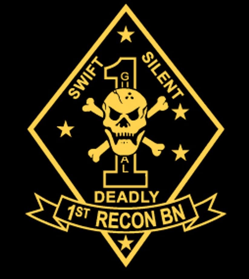 Force Reconnaissance Company., 1st Reconnaissance Battalion insignia