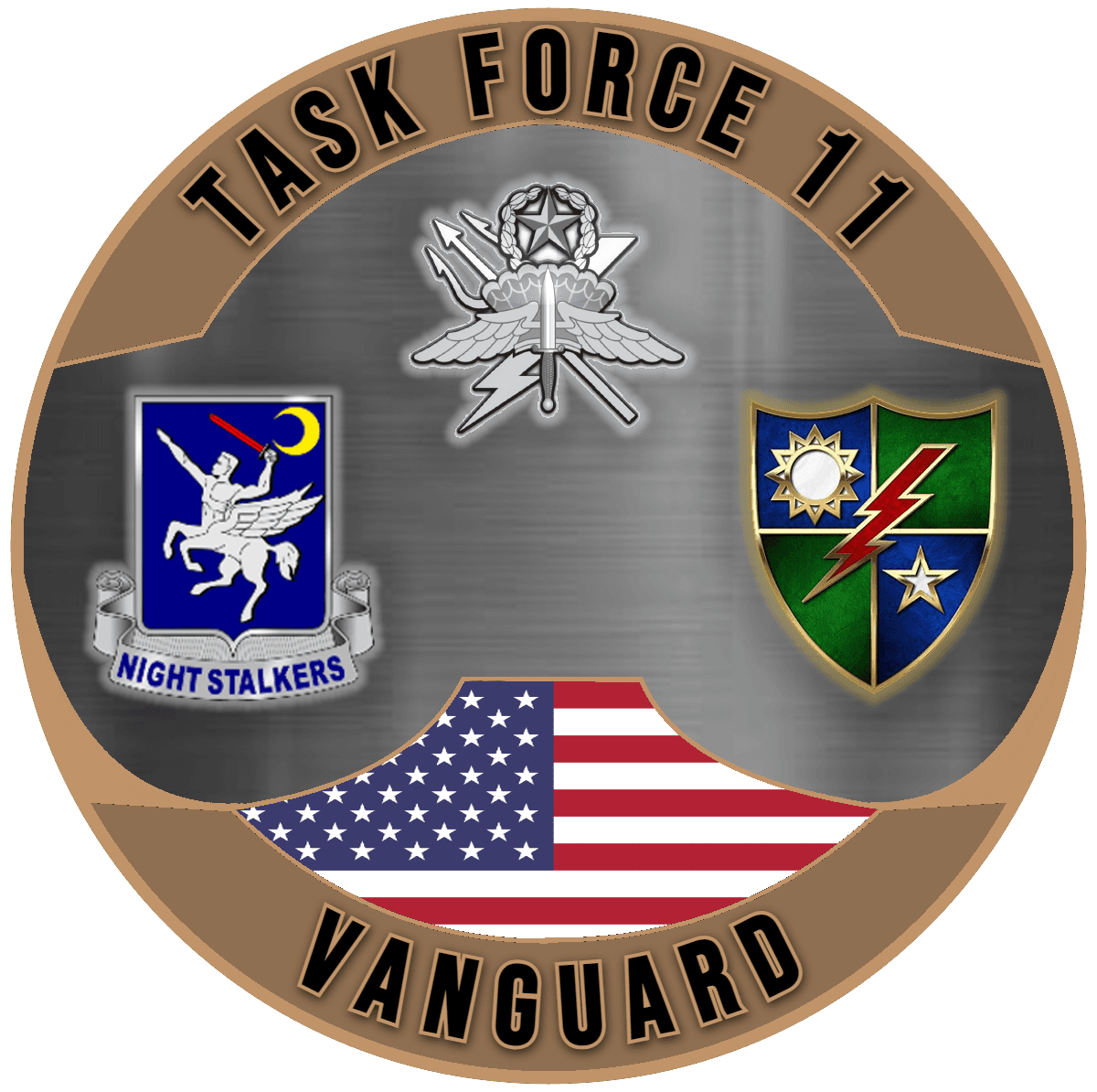 Task Force 11 "Vanguard" insignia