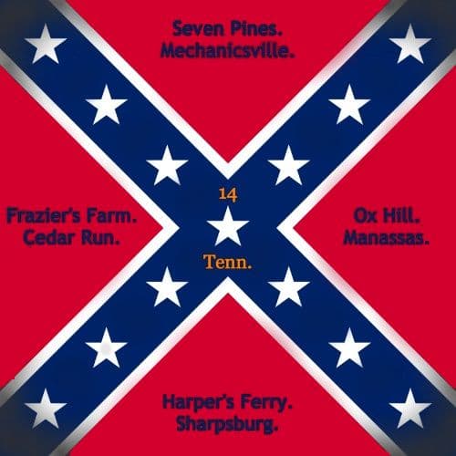 14th Tennessee insignia