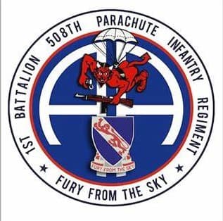 82nd ABN, 1-508 "1FURY" insignia
