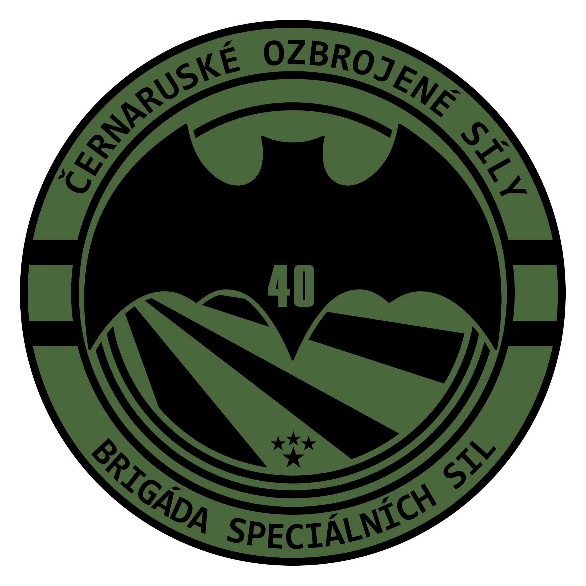 Saber CO. Chernarussian Defence Forces/CDF insignia