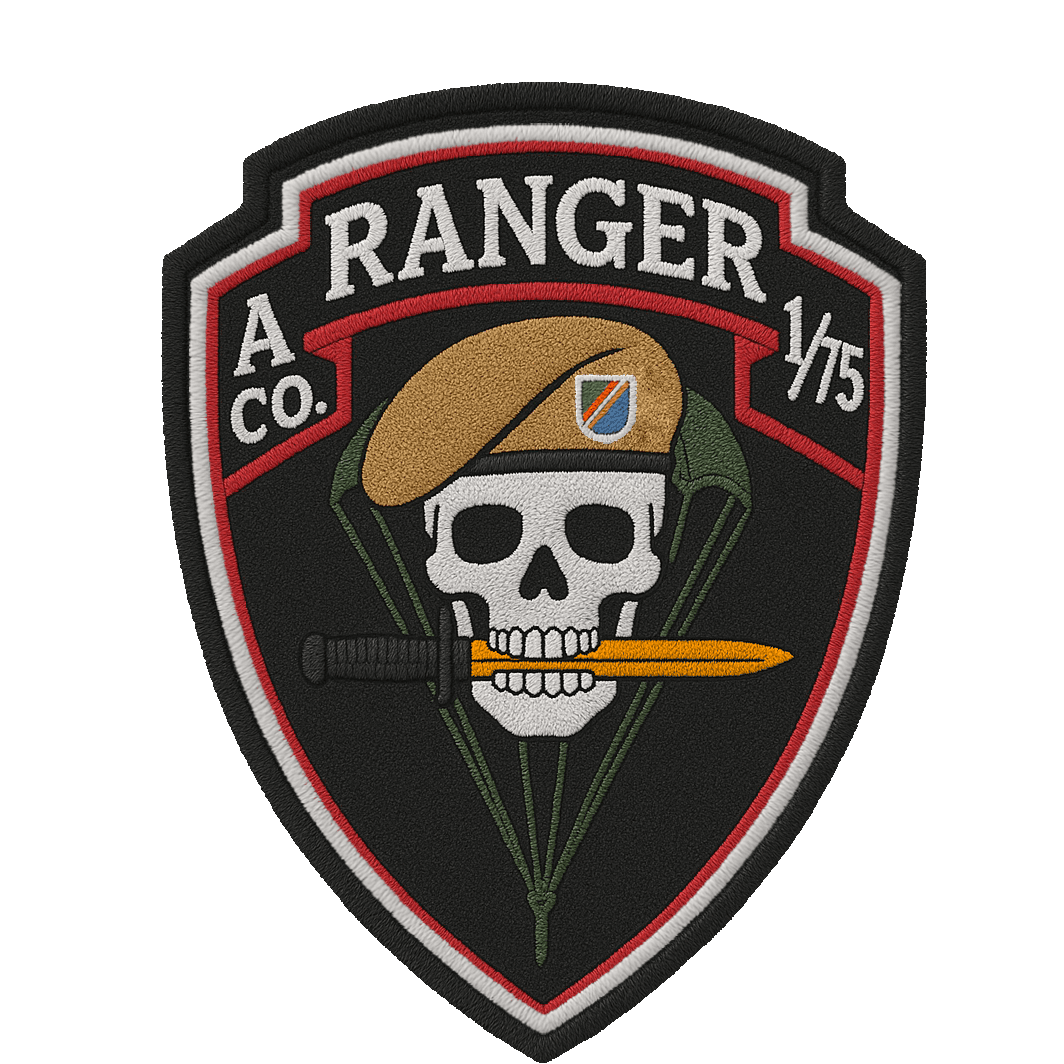 75th 1st Battalion Alpha Company insignia