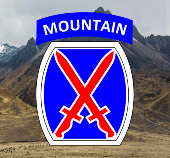 10th Mountain Division insignia