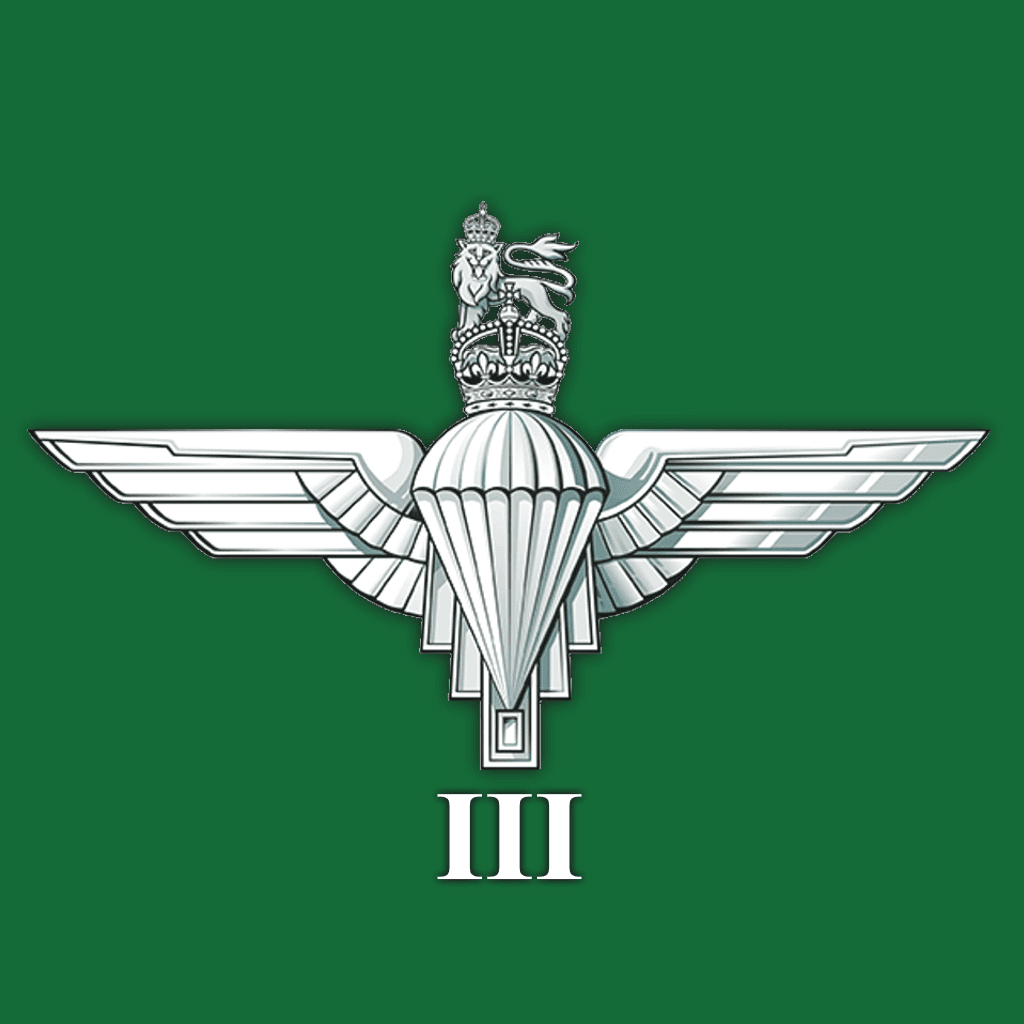 Third Battalion Parachute Regiment MILSIM insignia
