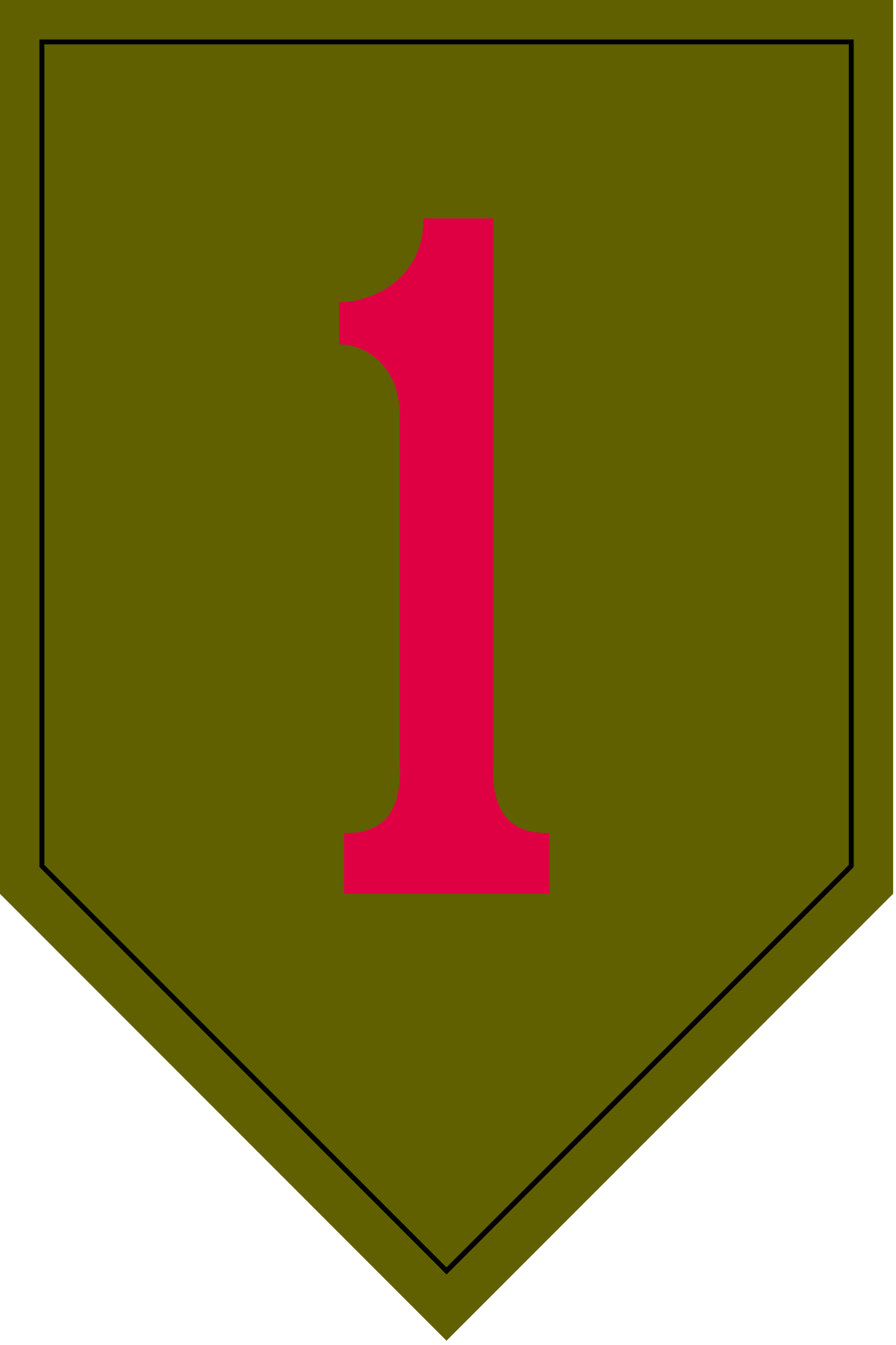 1st Infantry Division insignia
