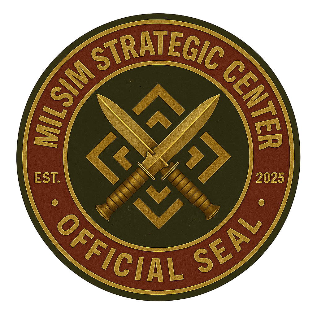 Milsim Strategic Center insignia