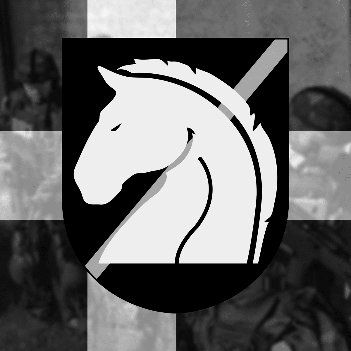 Life Regiment Hussars, 32. Intelligence Battalion insignia