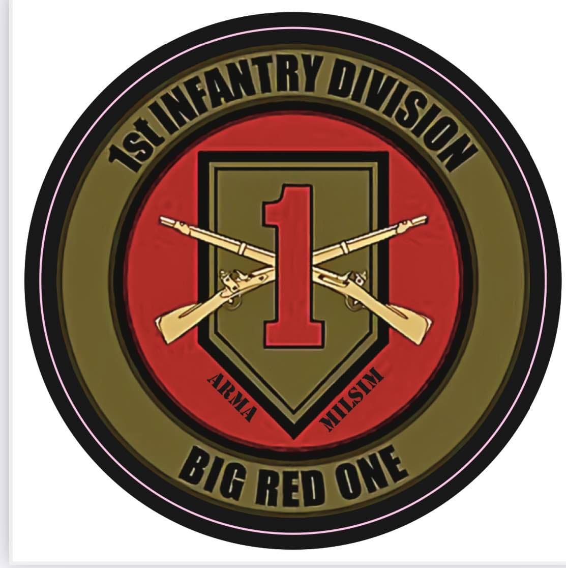 1st Infantry Division - 1ABCT,1/16INF,1CAB insignia