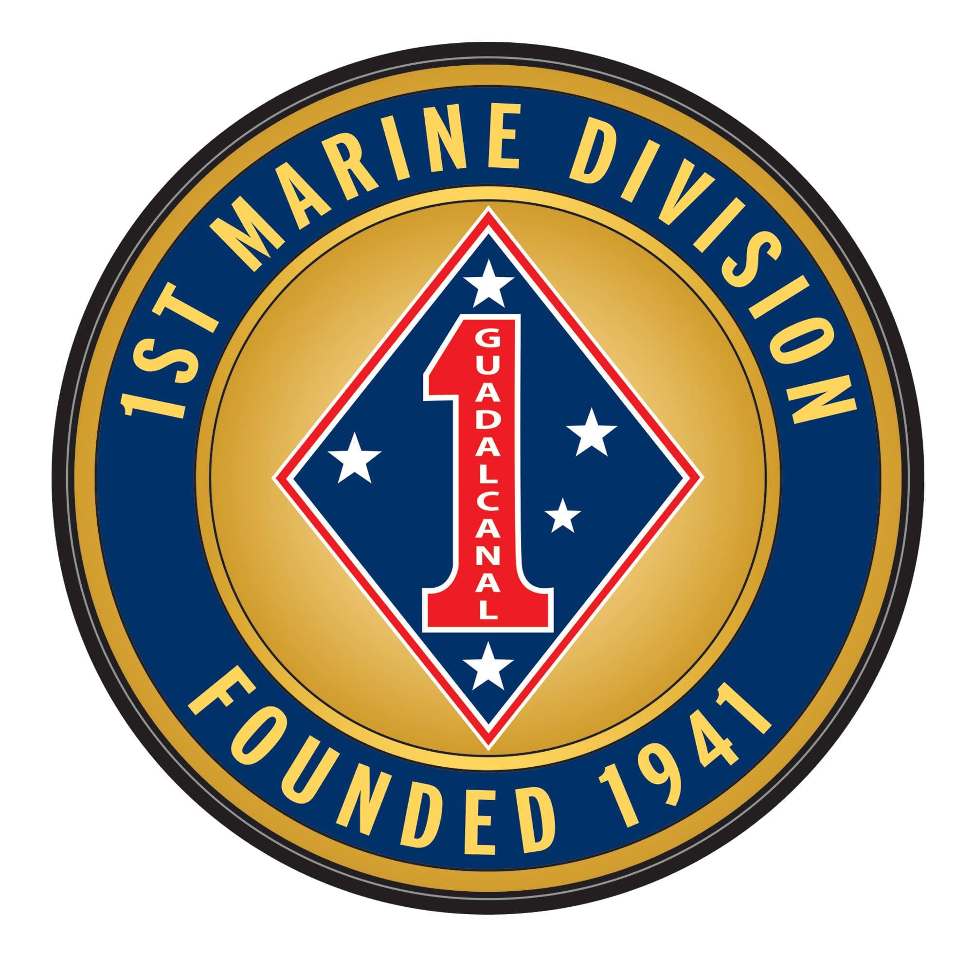 1st Marine Divison insignia