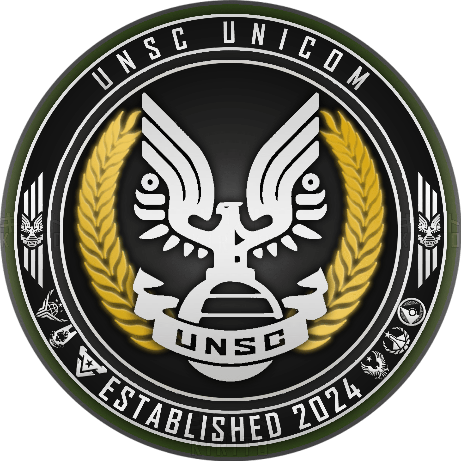 UNSC UNICOM insignia