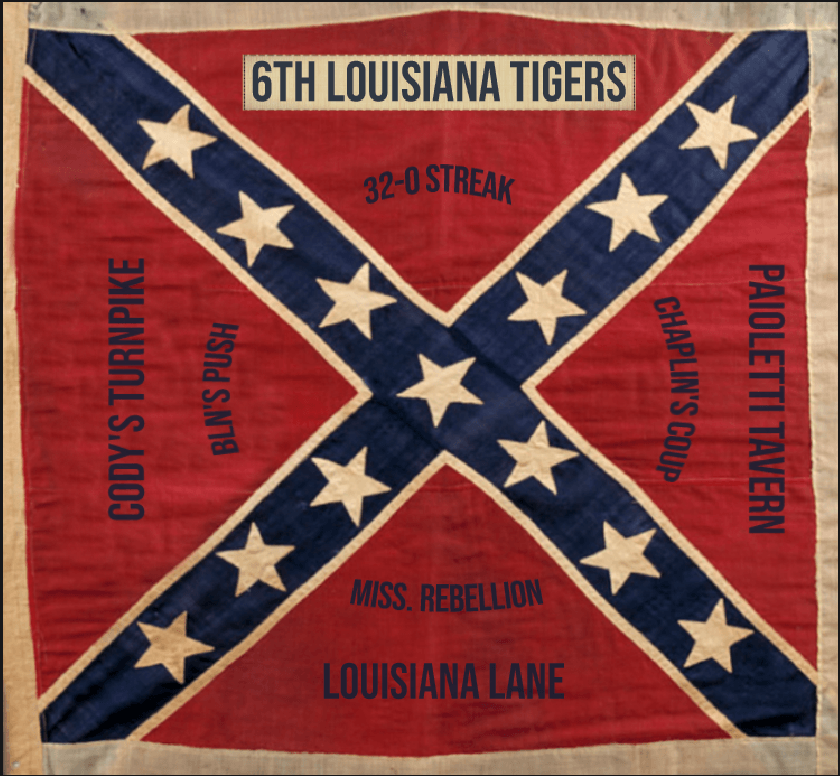 6th Louisiana Infantry insignia
