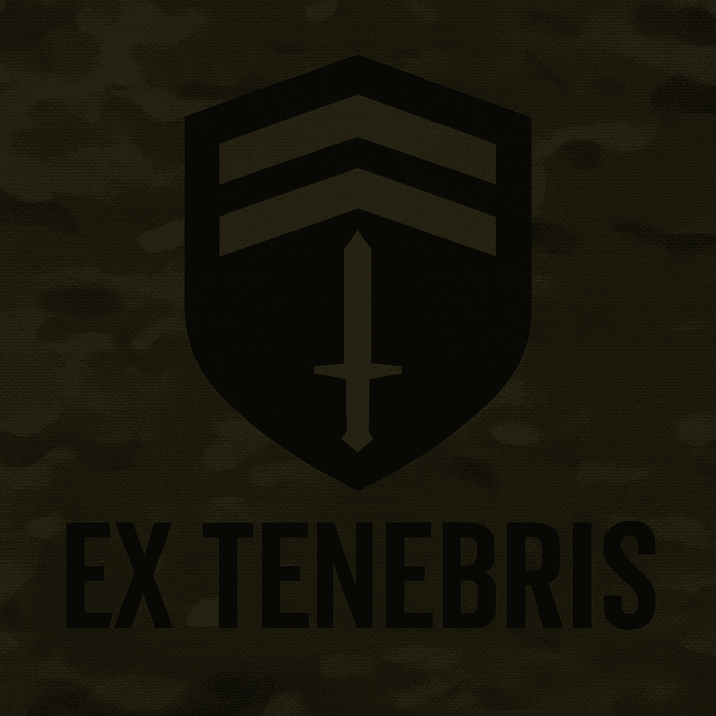 EX TEBEBRIS insignia