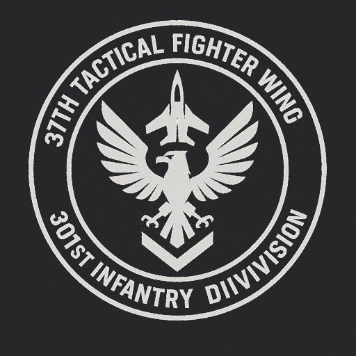 37th Tactical Fighter Wing/ 301st Infantry Division insignia