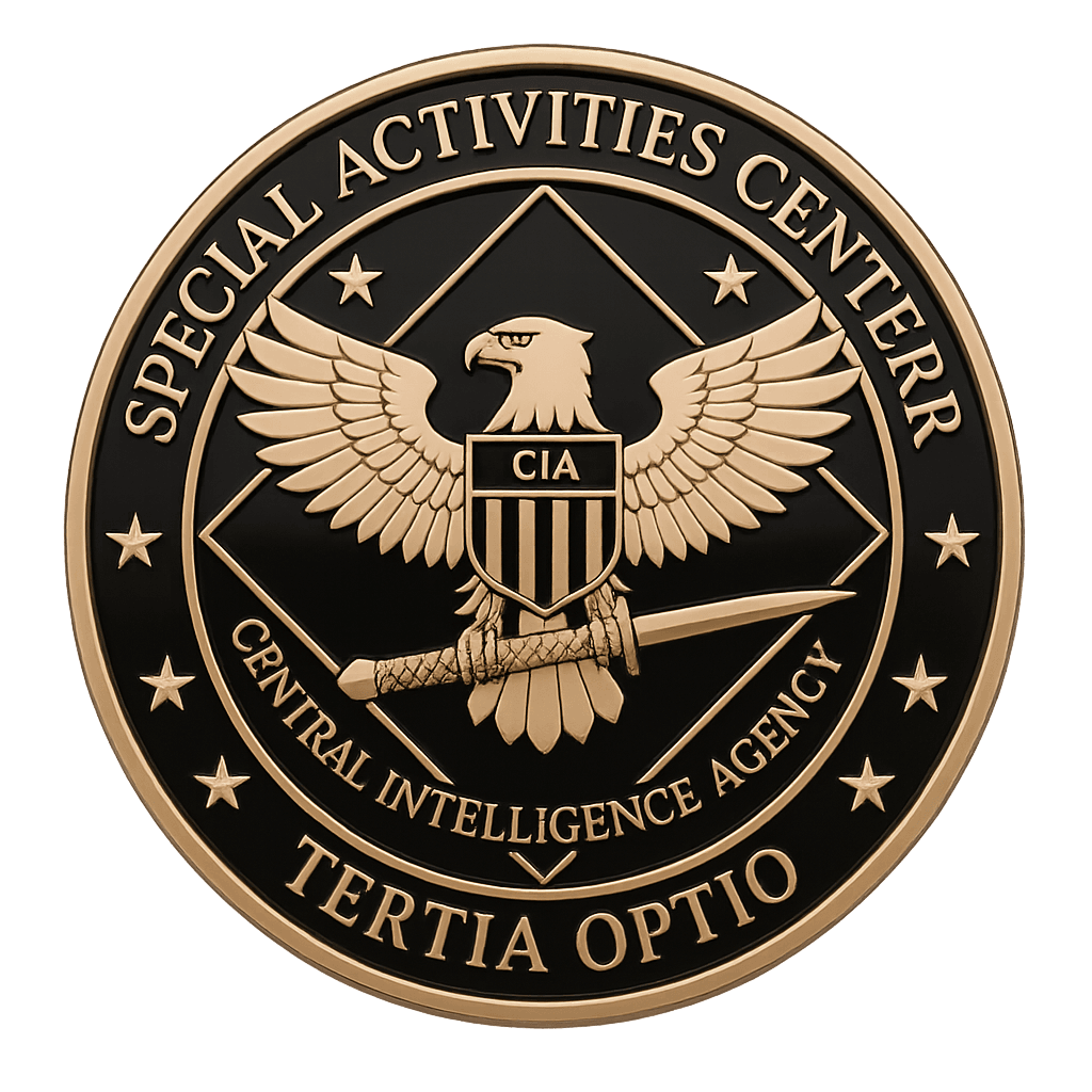 Central Intelligence Agency - Special Activities Center [CIA-SAC] insignia