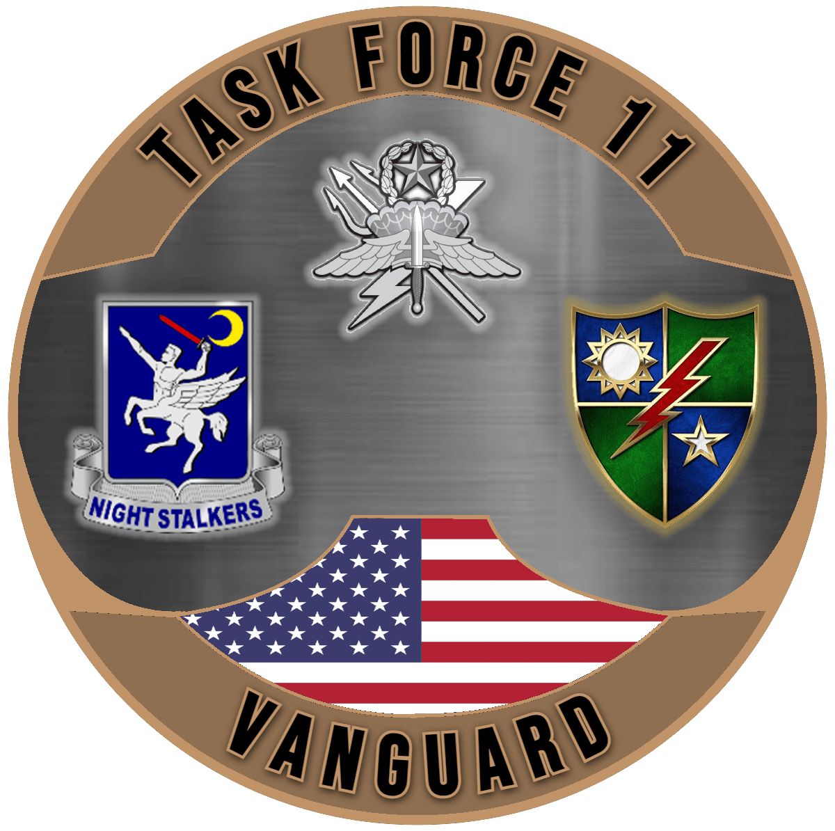 Task Force 11 "Vanguard" insignia