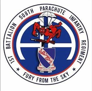 82nd ABN, 1-508 "1FURY" insignia