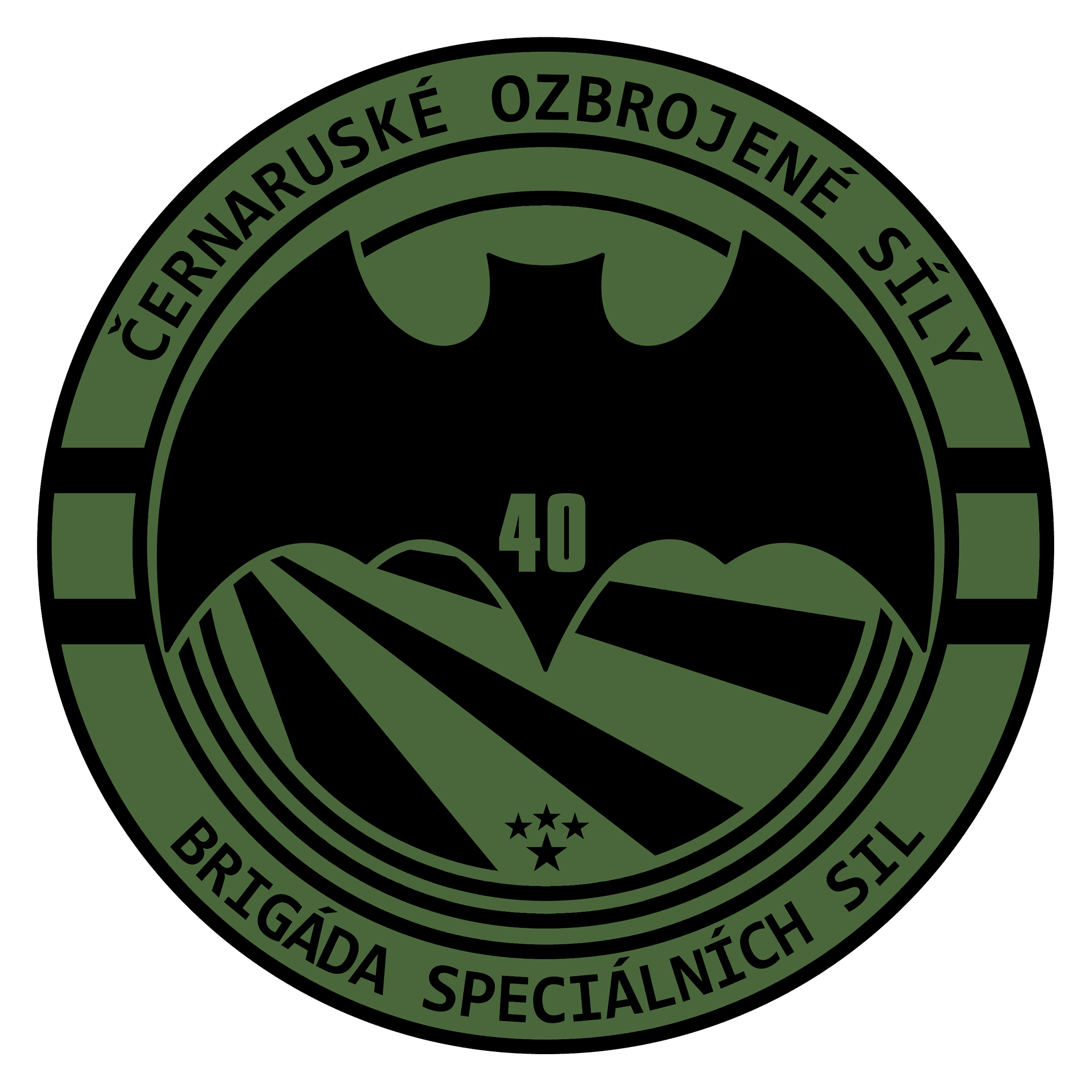 Saber CO. Chernarussian Defence Forces/CDF insignia