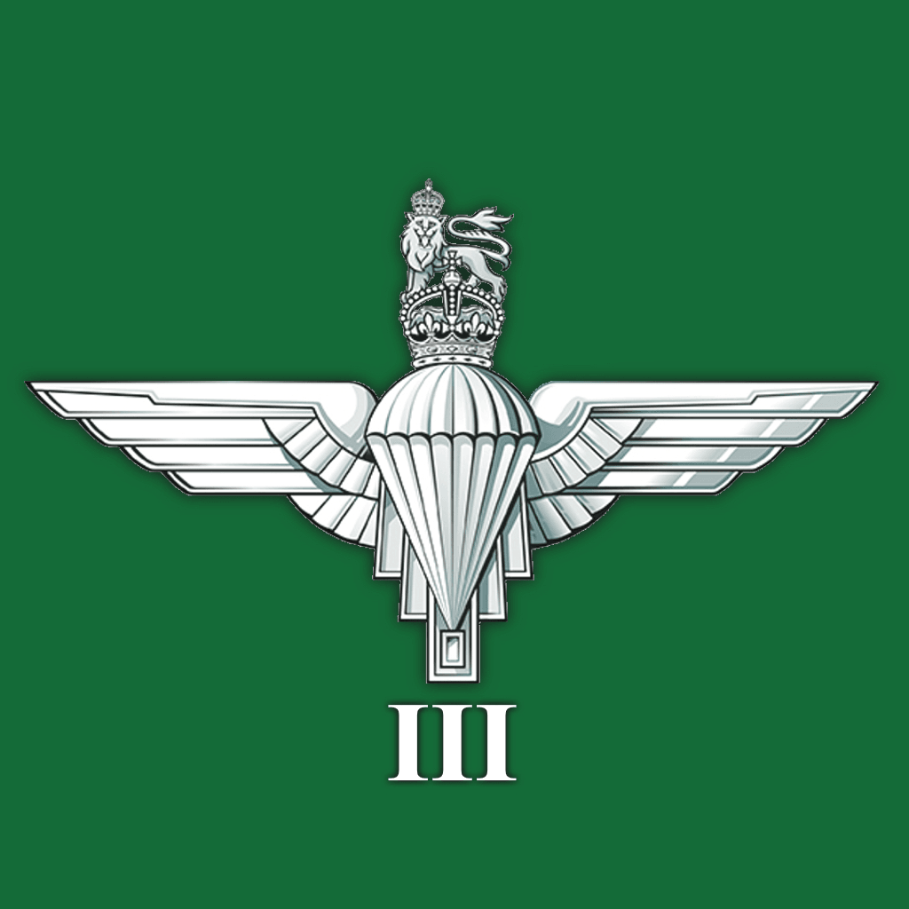 Third Battalion Parachute Regiment MILSIM insignia