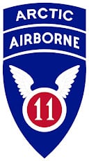 11th Airborne Division insignia