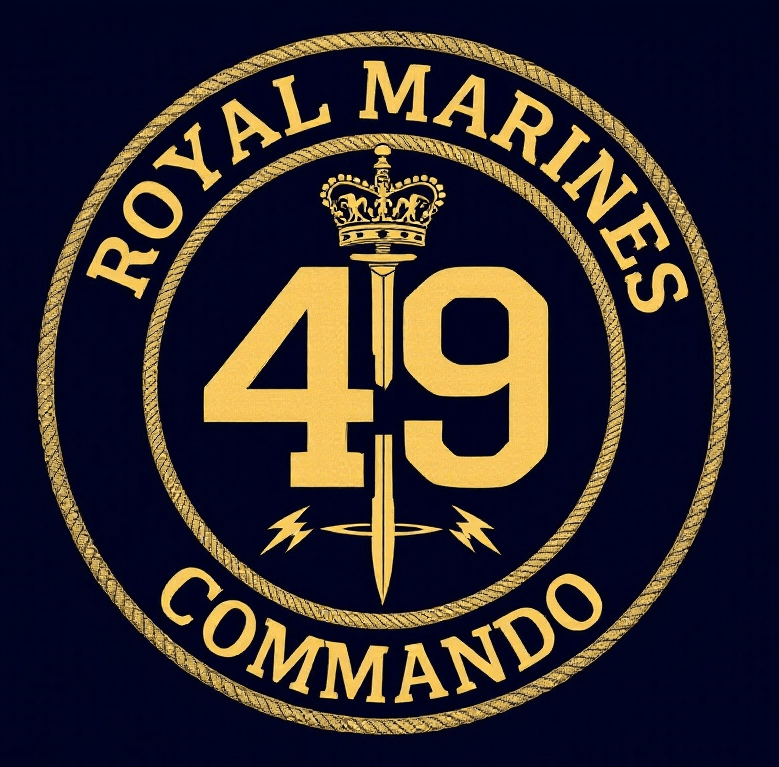 49 Commando Royal Marines insignia
