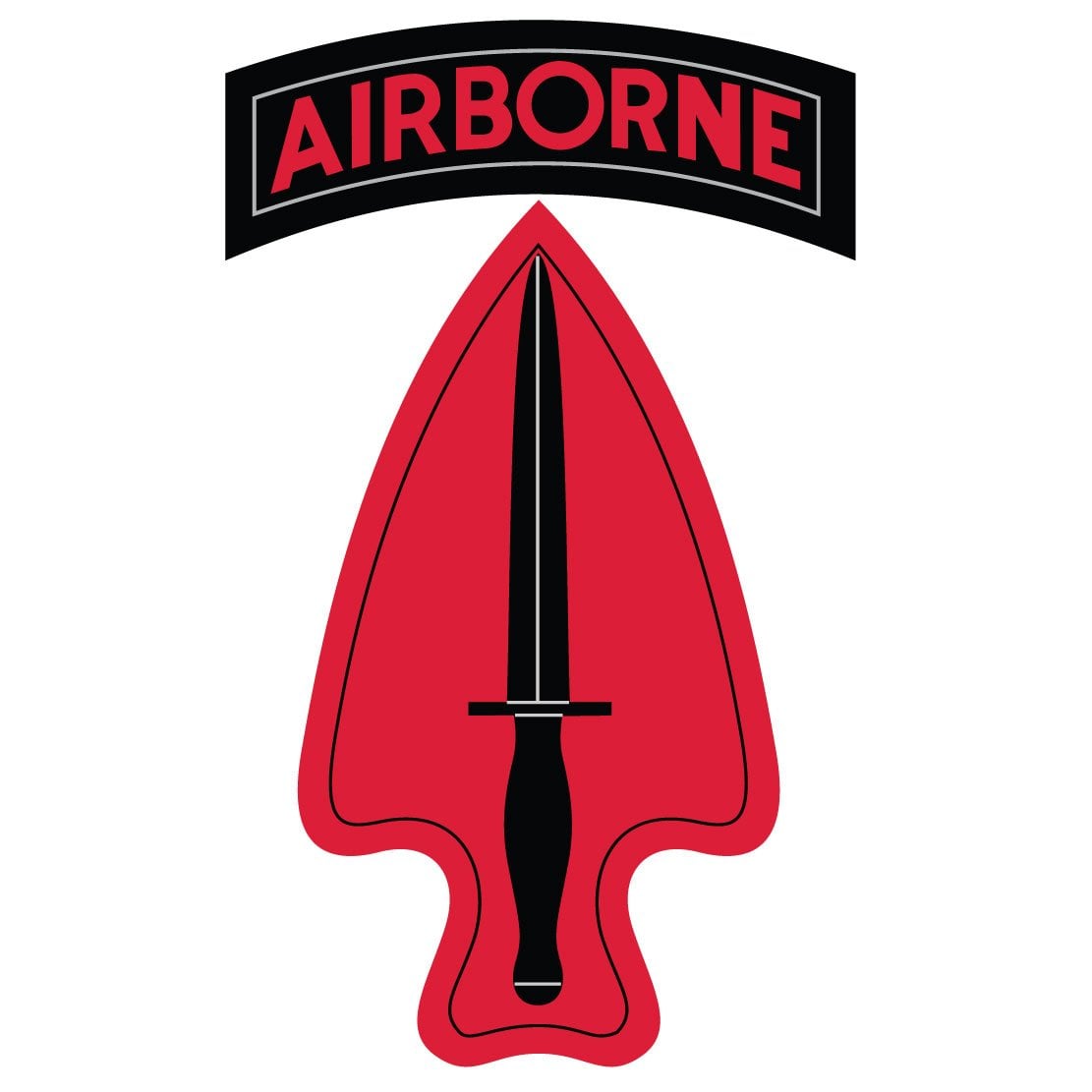 Troop B, 1st SFOD-D insignia