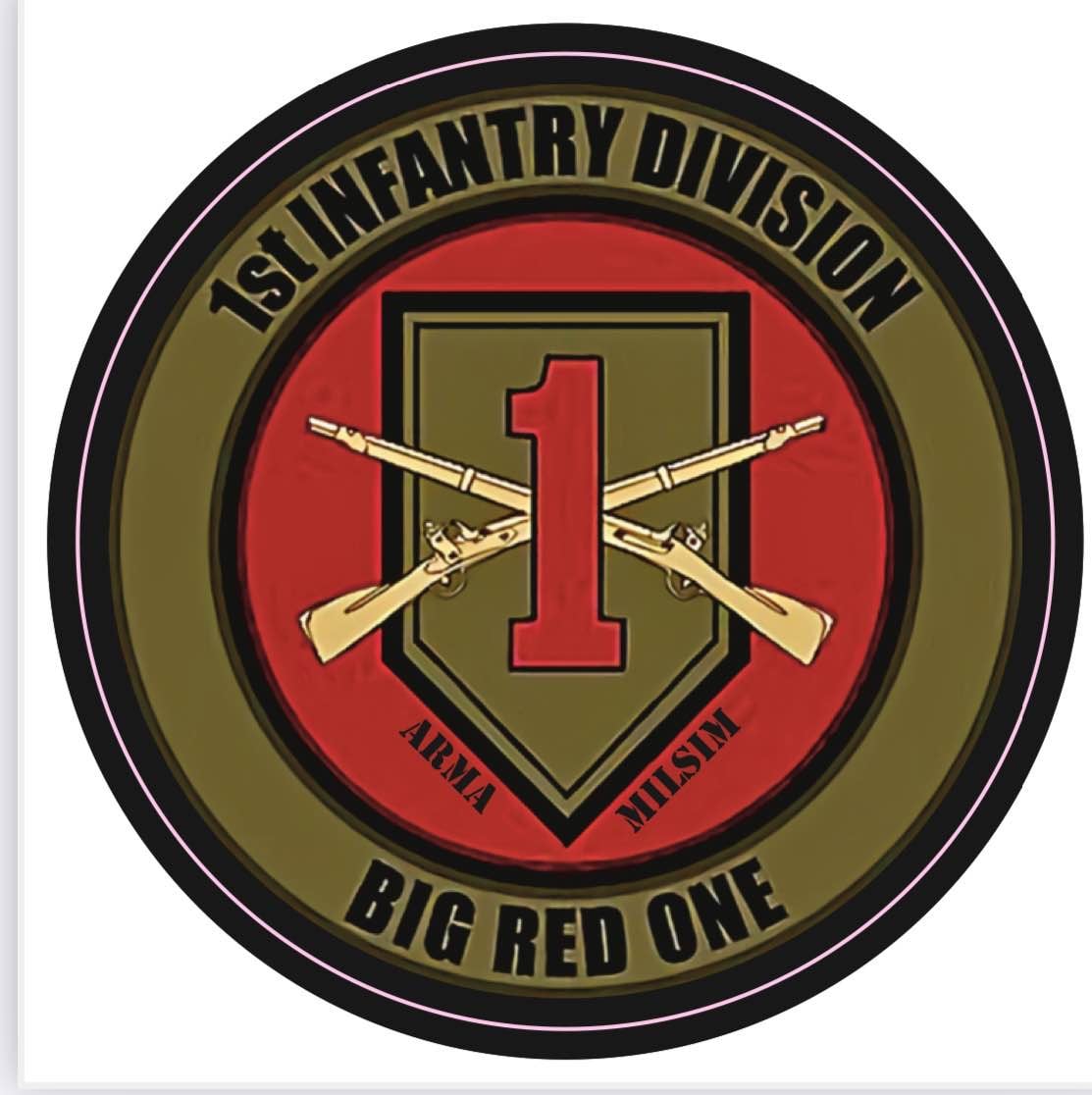 1st Infantry Division - 1ABCT,1/16INF,1CAB insignia