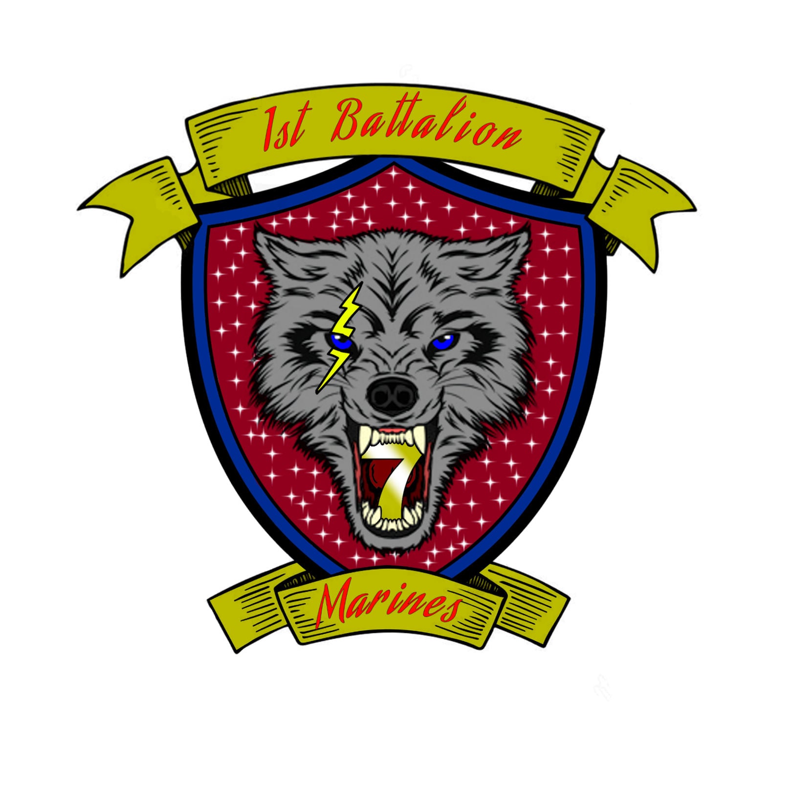 1st Battalion, 7th Marines insignia