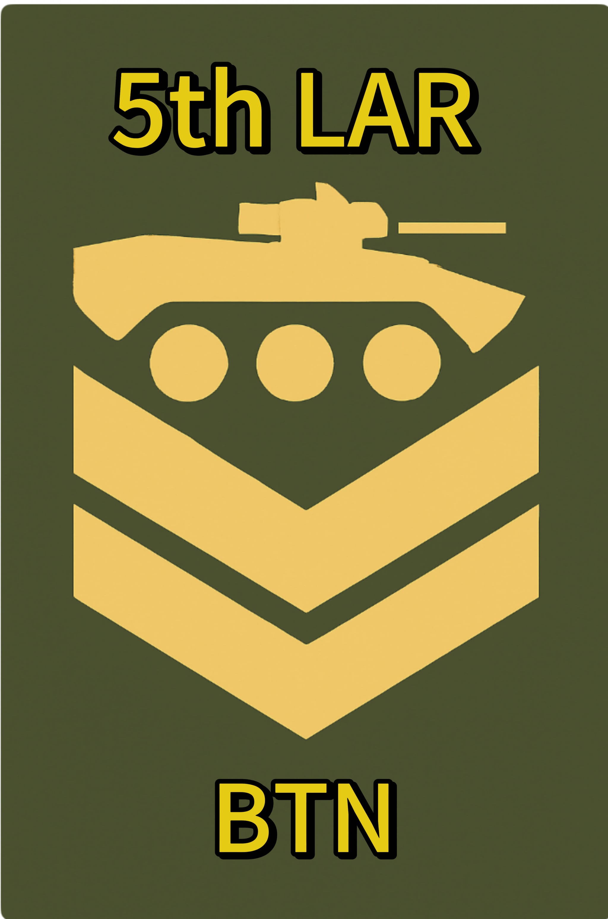 5th Light Armored Reconnaissance Bn OMST insignia