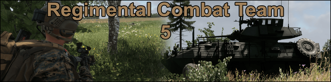 Regimental Combat Team 5 banner