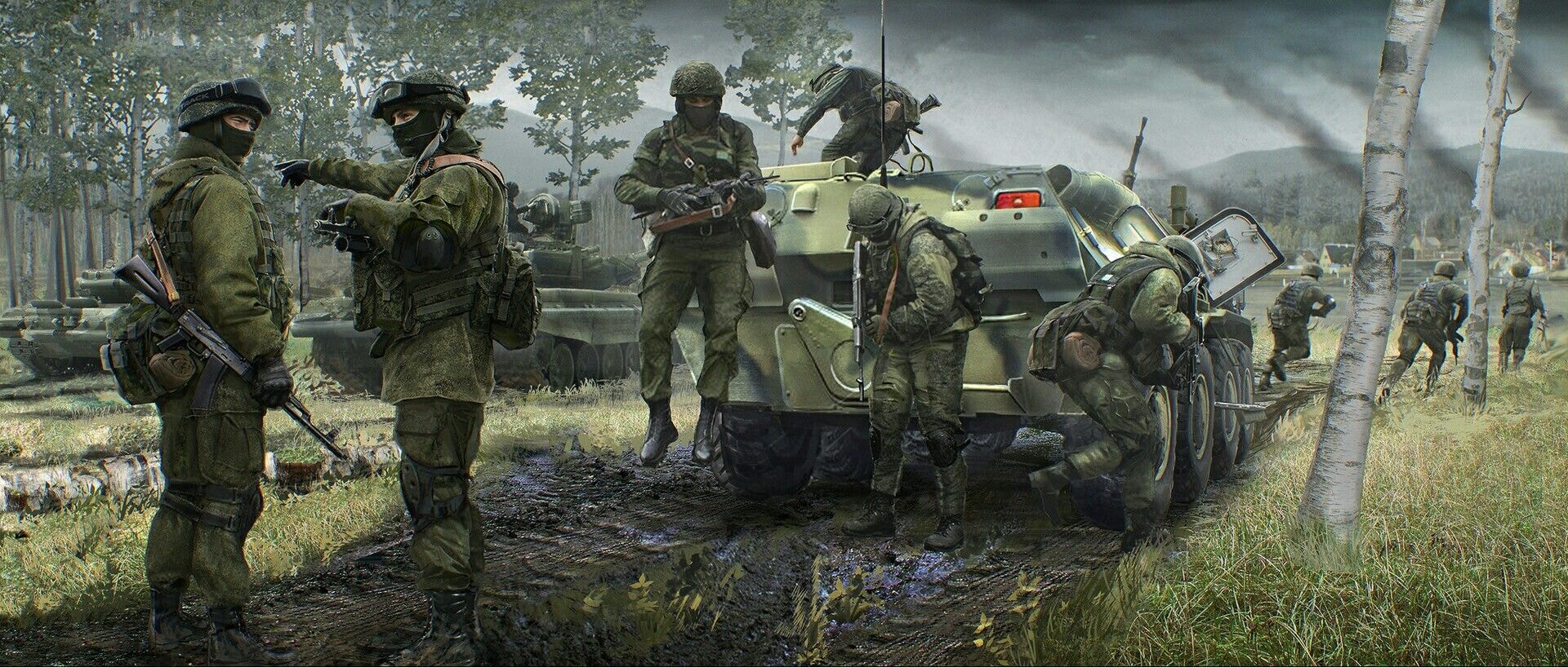 BARS-34 "Medved" banner