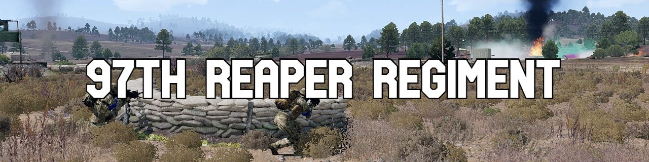 97th Reaper regiment banner