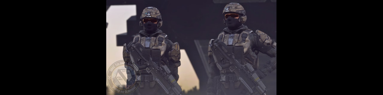 UNSC Army | 34th Infantry Brigade banner