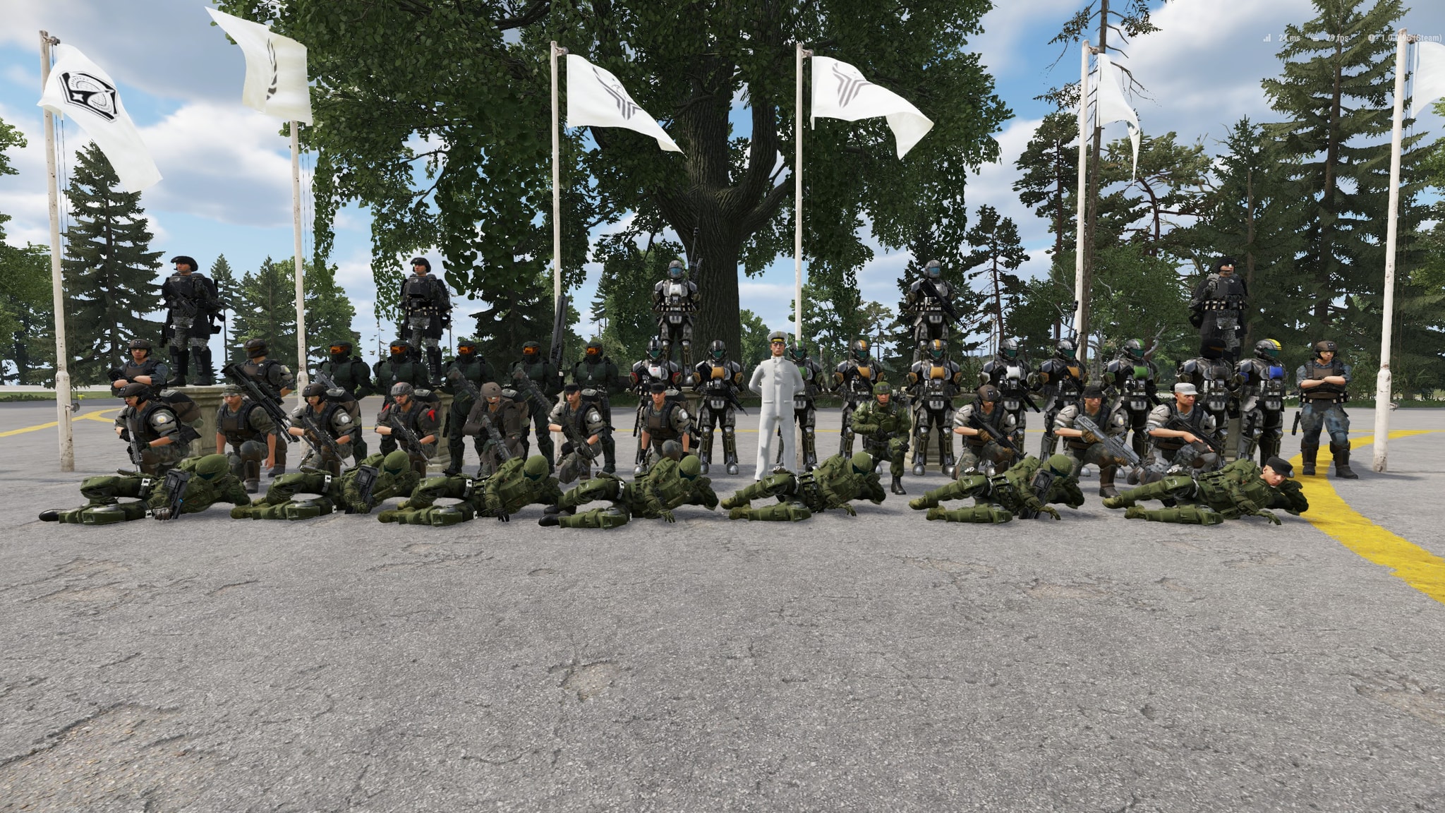 United Nations Space Command banner