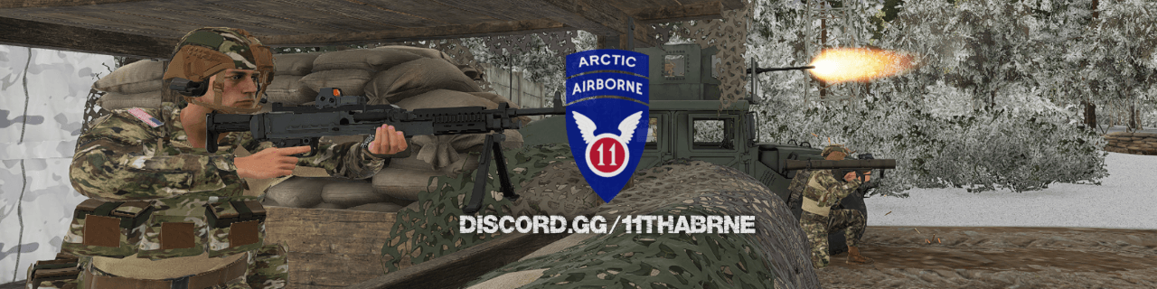 11TH Airborne banner