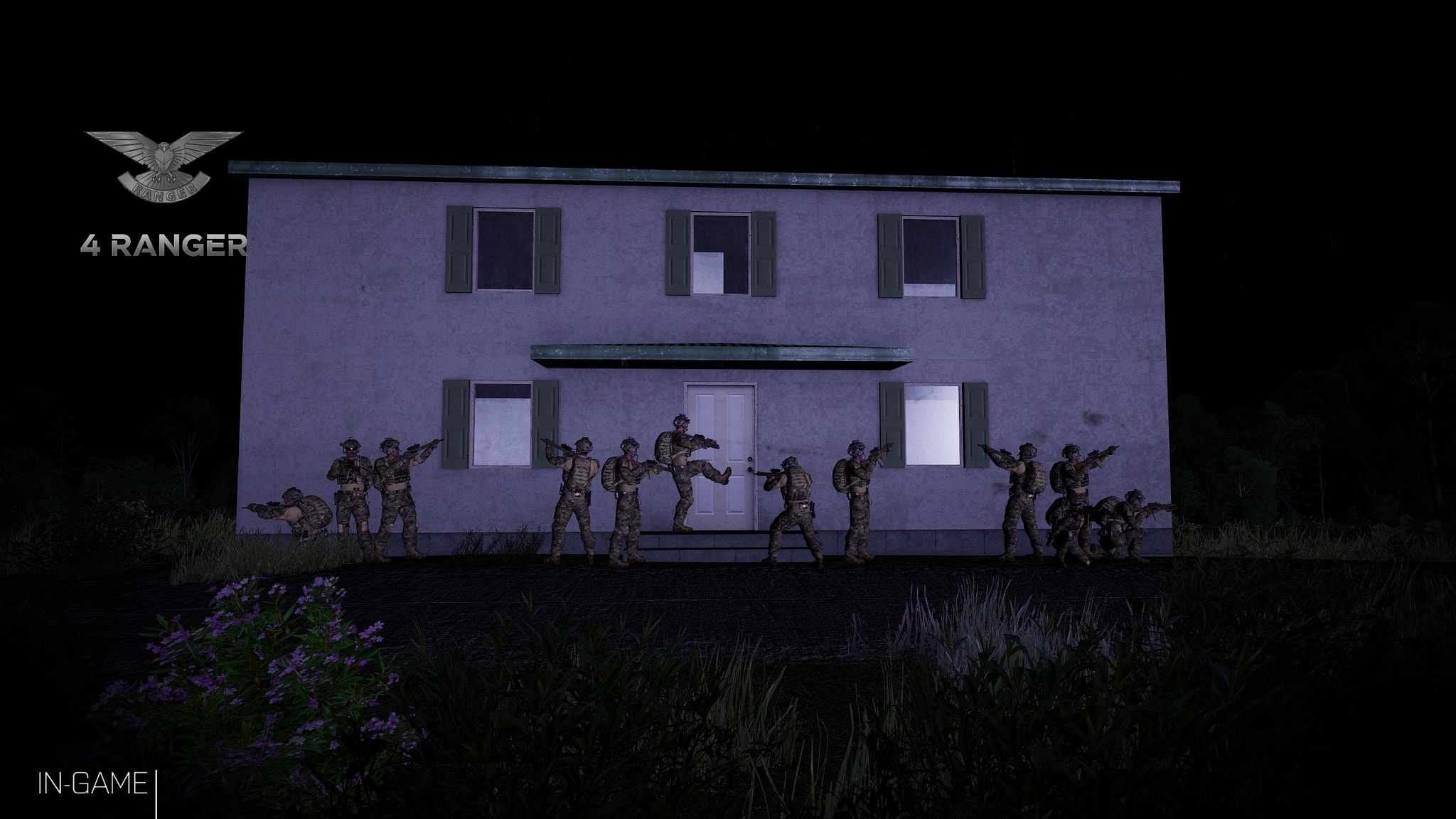 4th Battalion, Ranger Regiment - British Army Milsim banner