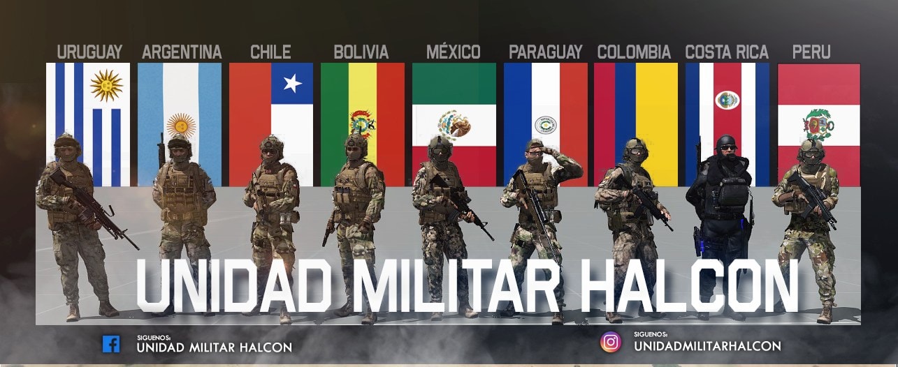 Unidad Militar Halcón banner