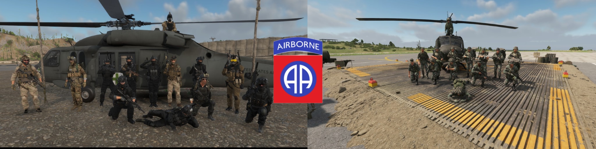 82nd Airborne Division 18AX banner