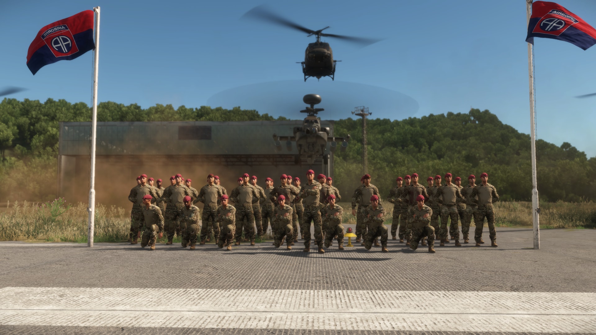 82nd Airborne Division banner