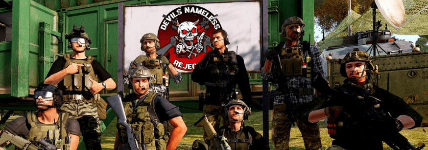 The Devil's Nameless Rejects PMC banner