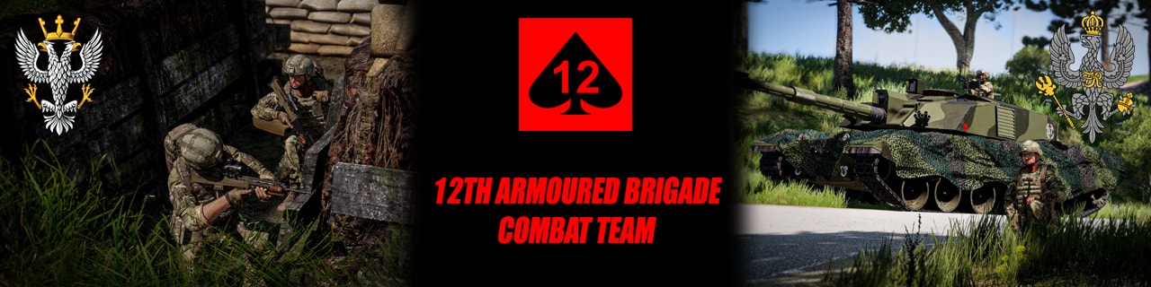 12th Armoured Brigade Combat Team banner